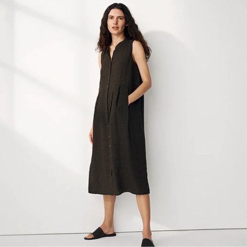 Eileen Fisher Irish linen dress